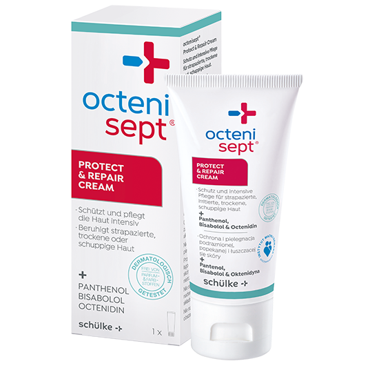 octenisept® repair creme Produktbild der octenisept® protect & repair cream.